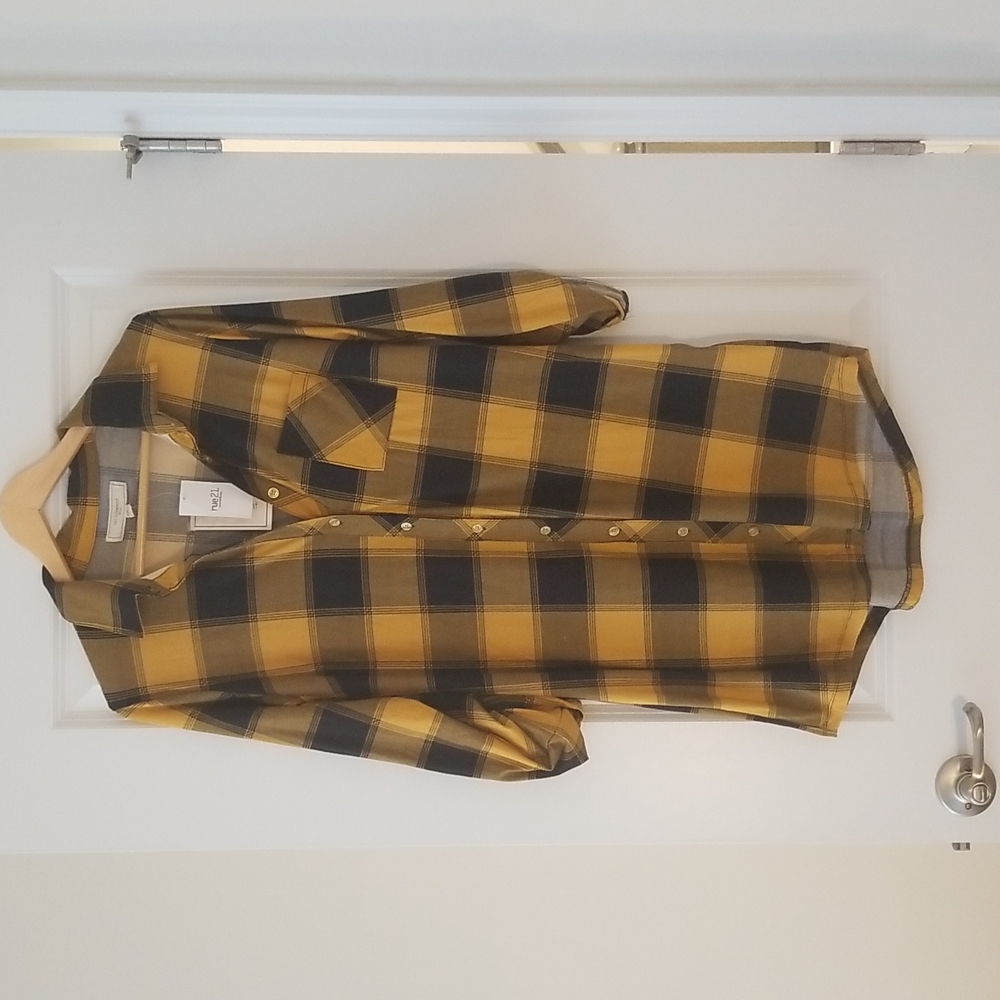 NWT plaid dress